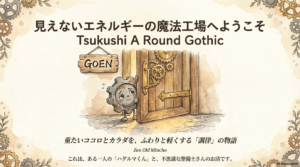 見えないエネルギーの魔法工場へようこそ― 重たい心と体を、そっと整える物語 ―